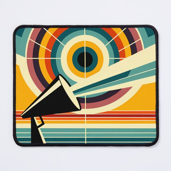 Item preview, Geometric Megaphone Sunburst designed and sold by InkSmithery.