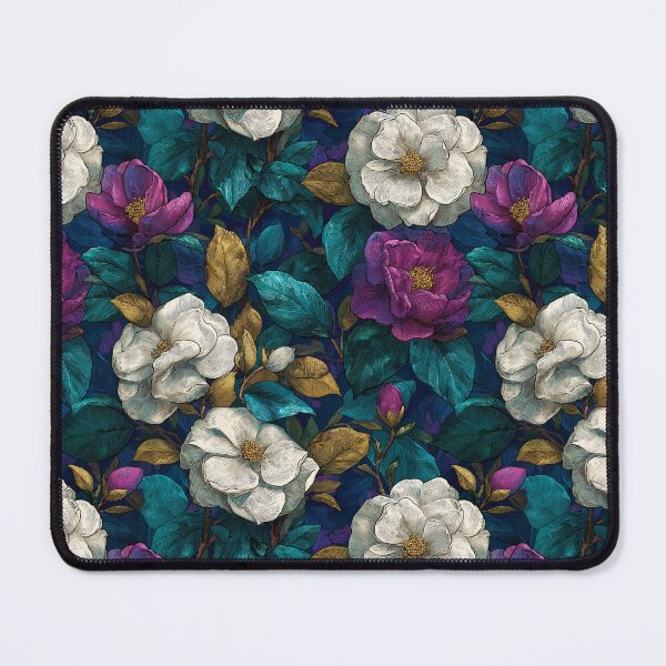 Item preview, Soft Gardenias Floral  - Flower Garden Pattern  - Bridesmaid Gifts designed and sold by RoyalStarsPatts.
