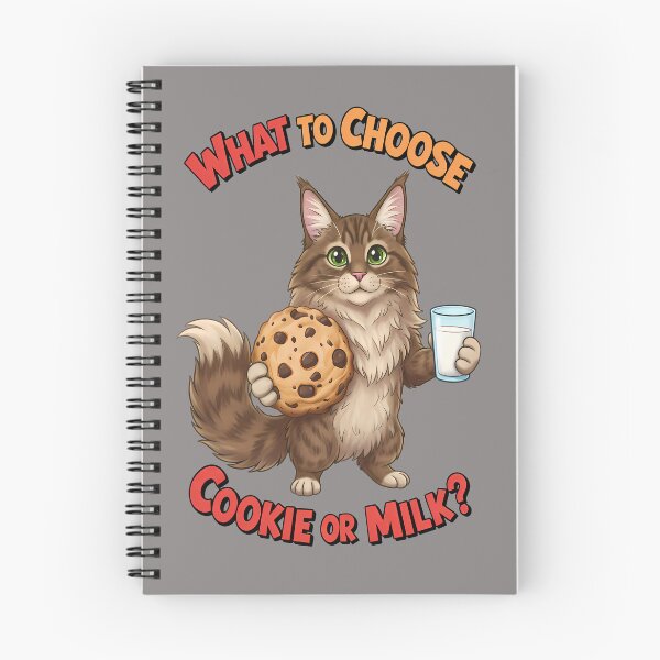 Item preview, Maine Coon Cat Cookie Lover Design designed and sold by Art-Arcade6.