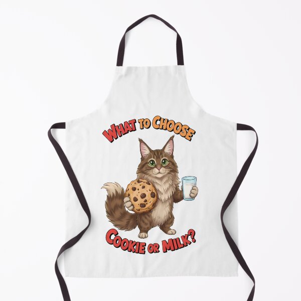Item preview, Maine Coon Cat Cookie Lover Design designed and sold by Art-Arcade6.