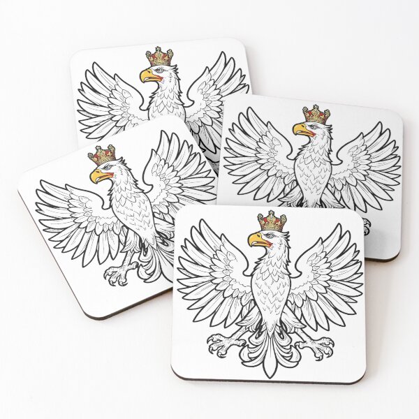 Item preview, Polish White Eagle Crowned – Heraldic Emblem Illustration designed and sold by myforestfog.