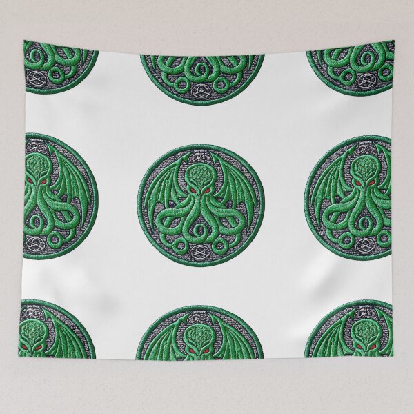 Item preview, Cthulhu merit badge designed and sold by MendaciousMina.