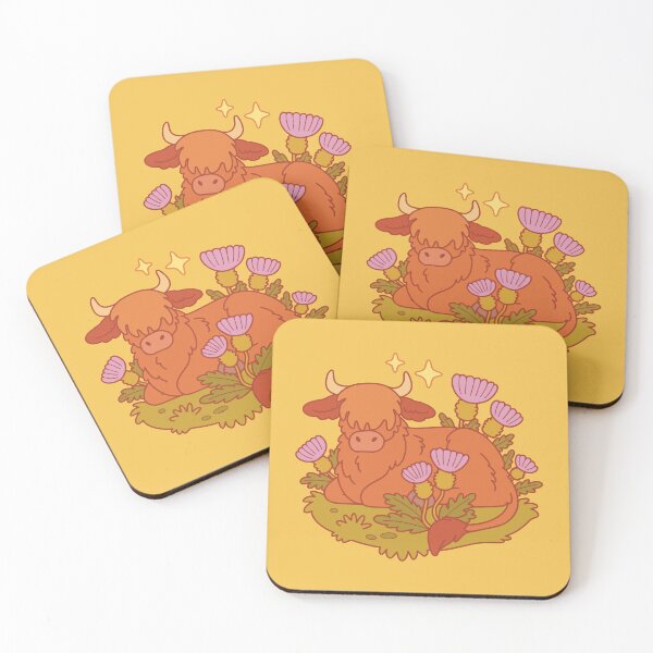 Item preview, Scottish Highland Cow designed and sold by Erika Vaigel Creations.