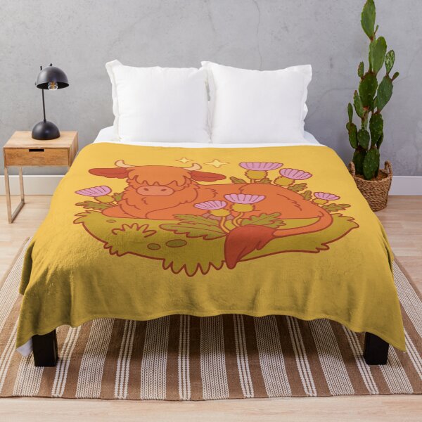 Item preview, Scottish Highland Cow designed and sold by Erika Vaigel Illustrations.