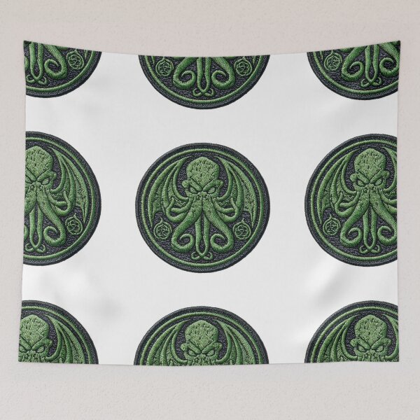 Item preview, Cthulhu merit badge designed and sold by MendaciousMina.
