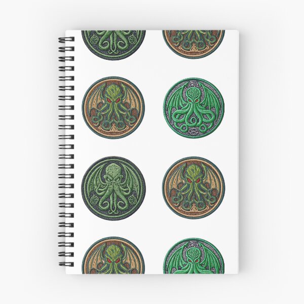 Item preview, Mini Cthulhu merit badges sticker pack designed and sold by MendaciousMina.