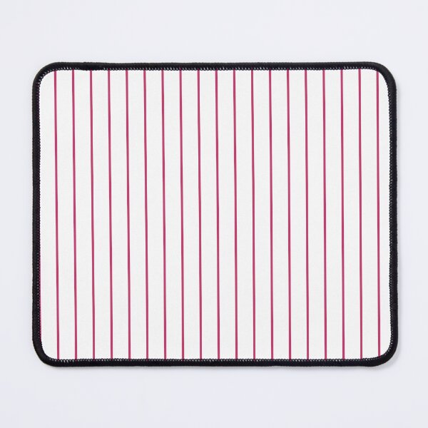 Item preview, Pinstriped White And Magenta Pattern designed and sold by pattern-archive.