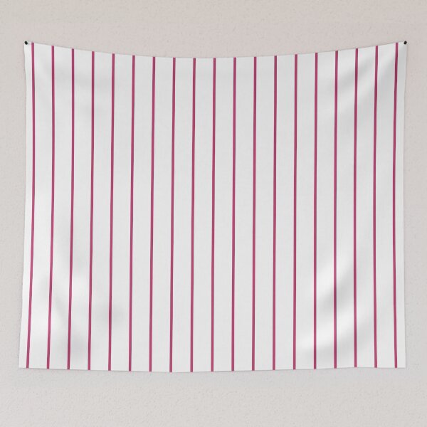 Item preview, Pinstriped White And Magenta Pattern designed and sold by pattern-archive.