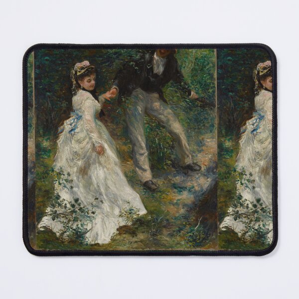 Item preview, La Promenade by Pierre-Auguste Renoir: Romantic Impressionist Garden Scene designed and sold by artofuniverse.