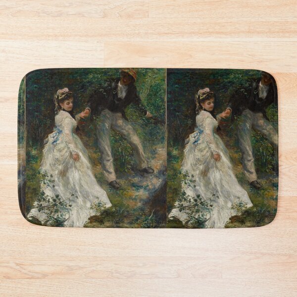 Item preview, La Promenade by Pierre-Auguste Renoir: Romantic Impressionist Garden Scene designed and sold by artofuniverse.