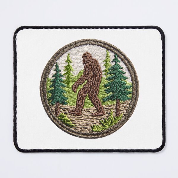 Item preview, Bigfoot merit badge designed and sold by MendaciousMina.