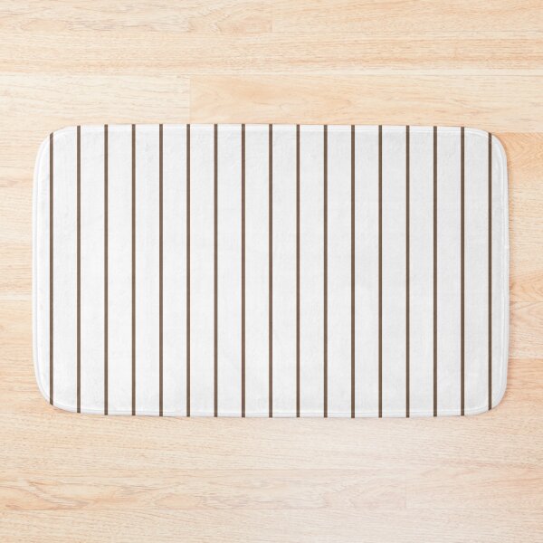 Item preview, Pinstriped White And Mocha Pattern designed and sold by pattern-archive.