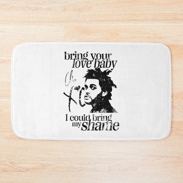 Item preview, The Weeknd Wicked Games Lyric Design - Trilogy Black Graphic designed and sold by Novaque.