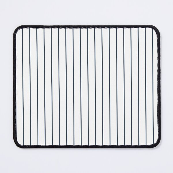 Item preview, Pinstriped White And Navy Pattern designed and sold by pattern-archive.