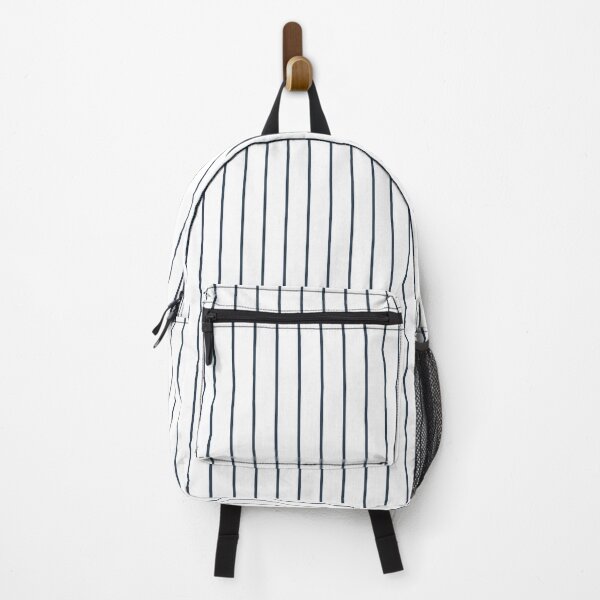 Item preview, Pinstriped White And Navy Pattern designed and sold by pattern-archive.
