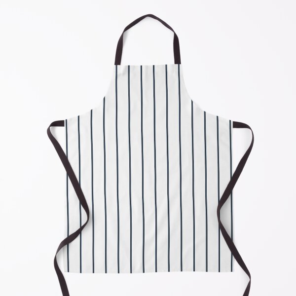 Item preview, Pinstriped White And Navy Pattern designed and sold by pattern-archive.