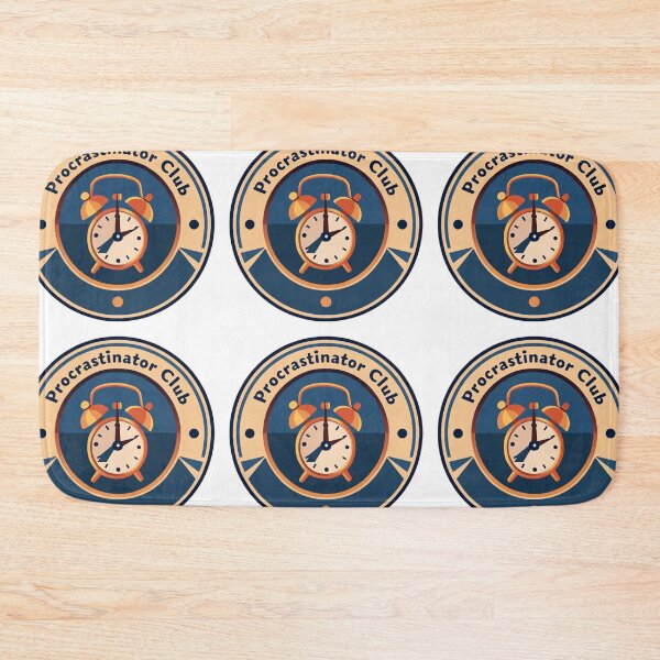 Item preview, Procrastinator club designed and sold by MendaciousMina.