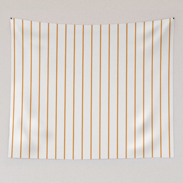 Item preview, Pinstriped White And Orange Pattern designed and sold by pattern-archive.