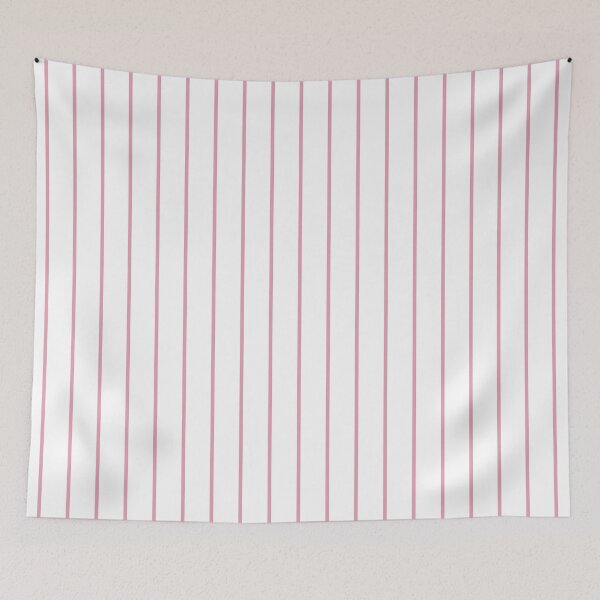 Item preview, Pinstriped White And Rose Pattern designed and sold by pattern-archive.