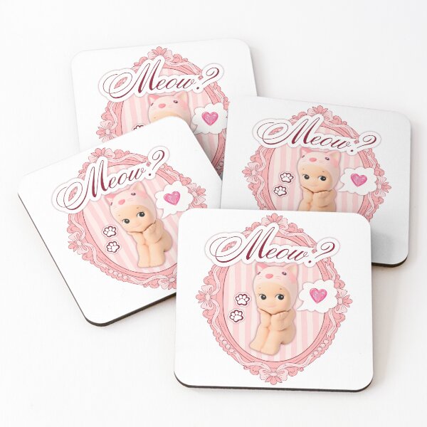 Item preview, Coquette Sonny Angel Sticker, Cute Pink Bow Aesthetic, Kawaii Doll Sticker, Girly Coquette Art, Cute Baby Doll Aesthetic designed and sold by stickomicko.