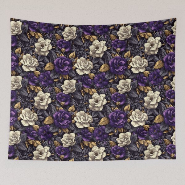 Item preview, Lush Gardenias Floral  - Flower Bouquet Pattern  - Baptism Gifts designed and sold by RoyalStarsPatts.