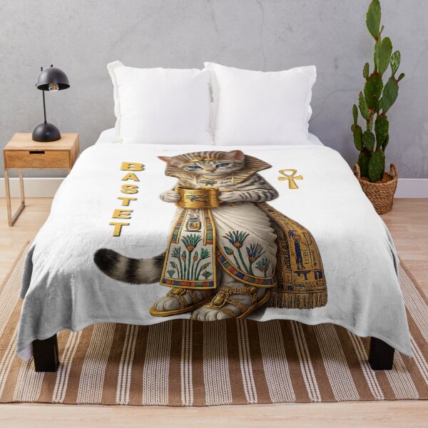 Item preview, 3Bastet Egyptian Cat Goddess – Ancient Egypt Aesthetic Cat Art, Sacred Bastet Coffee Design, Mythology Cute Cat Gift designed and sold by TuyaArts.