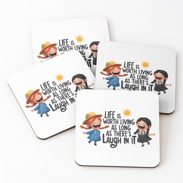 Item preview, Life Is Worth Living As Long As There's Laugh In It Anne Art designed and sold by Fenay Designs.