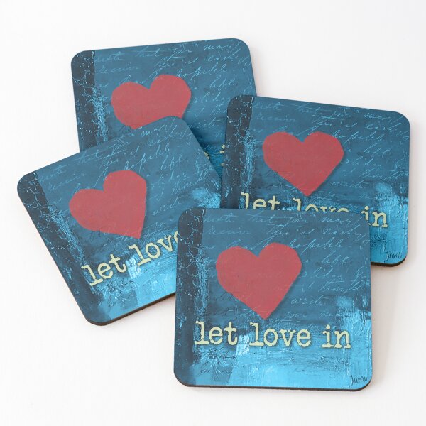 Item preview, let love in designed and sold by a3-studio.