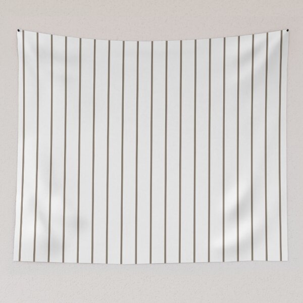 Item preview, Pinstriped White And Taupe Pattern designed and sold by pattern-archive.
