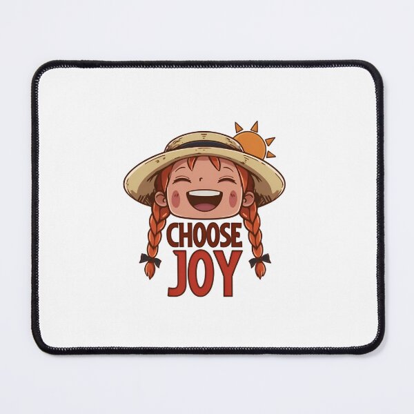 Item preview, Choose Joy Cute Anne of Green Gables Chibi Portrait designed and sold by Fenay Designs.