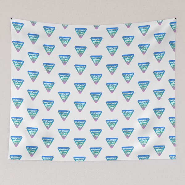 Item preview, Never give up motivational quote  designed and sold by Saira Rizwan.