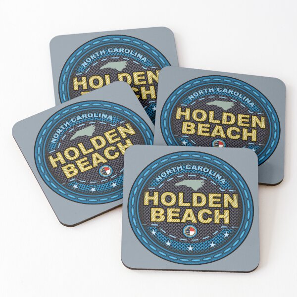 Item preview, Holden Beach North Carolina stitching effect blue designed and sold by studioss76.