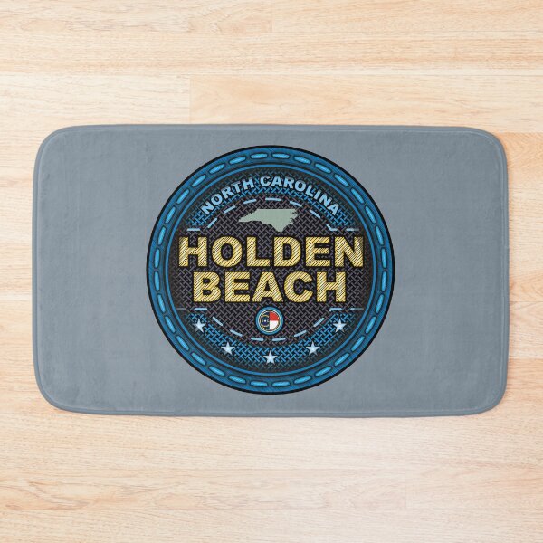 Item preview, Holden Beach North Carolina stitching effect blue designed and sold by studioss76.