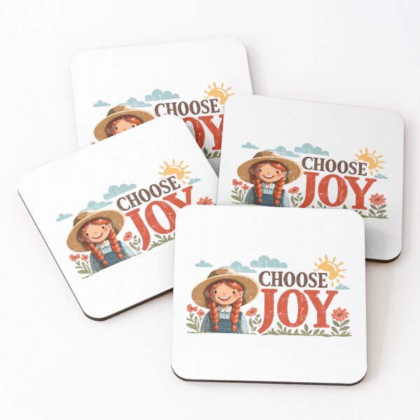 Item preview, Choose Joy Vintage Anne of Green Gables Floral Art designed and sold by Fenay Designs.
