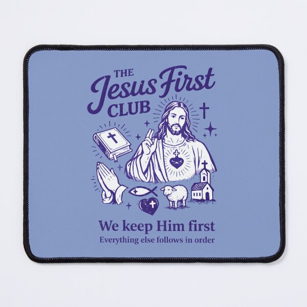 Item preview, Jesus Fan Club Funny Christian Collage  designed and sold by HowToCanadian.