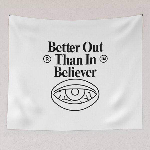Item preview, Better out than in believer designed and sold by Peerless-Prime.