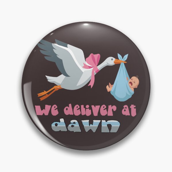 Item preview, We Deliver At Dawn Funny Baby Delivery Nurse Humor designed and sold by Colorfulman.