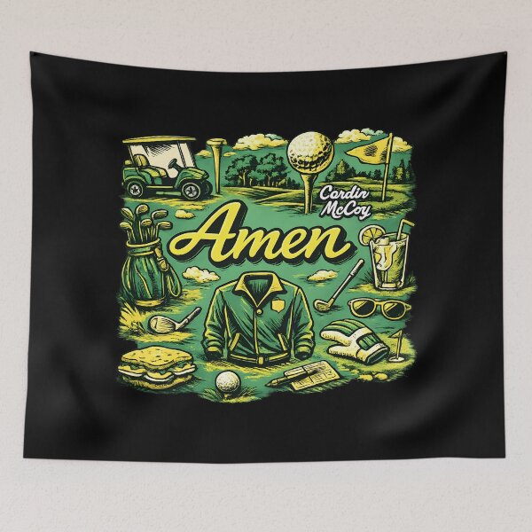 Item preview, Golf Life Aesthetic – Vintage Golf Elements Design designed and sold by Luckytimestore.