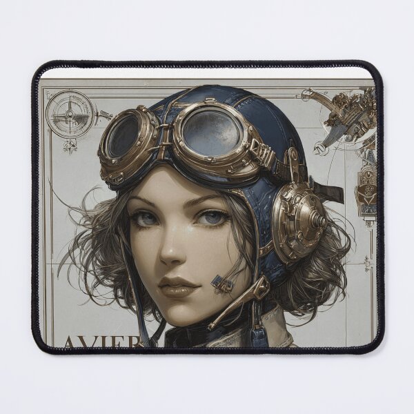 Item preview, Female fighter Avier pilot called Kitty-Series-04 designed and sold by AvierAero.