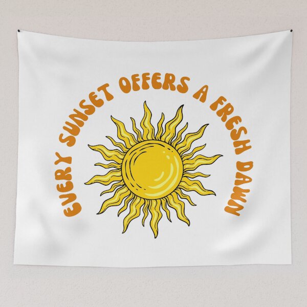 Item preview, Every sunset offers a fresh dawn designed and sold by SWETA HALDER.