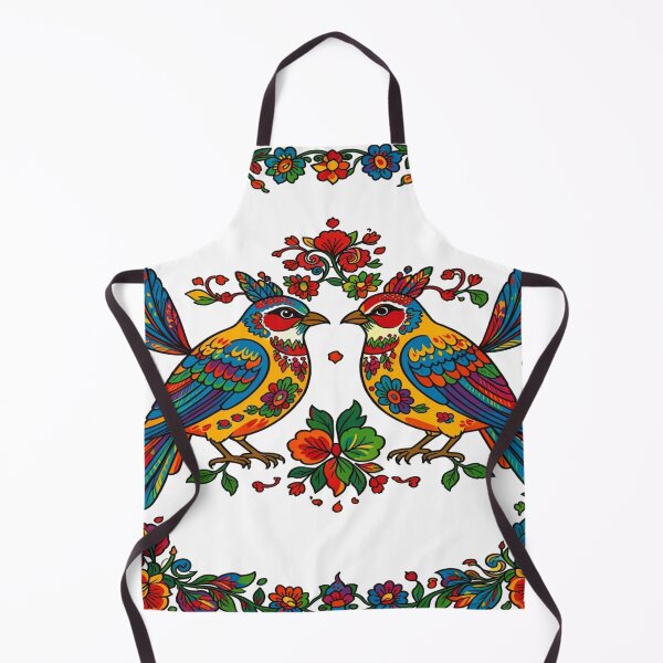 Item preview, Polish Folk Birds – Colorful Slavic Floral Art designed and sold by myforestfog.