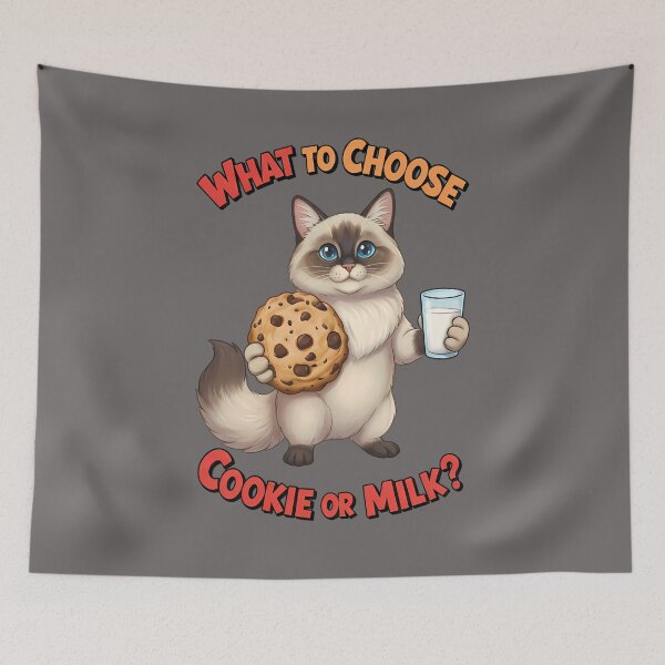 Item preview, Ragdoll Cat Cereal Cookie Lover Design designed and sold by Art-Arcade6.