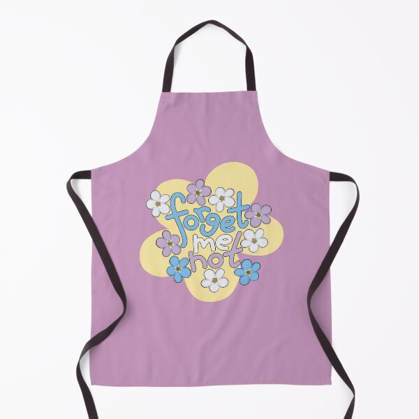 Item preview, Forget-Me-Nots and Message on Yellow Floral Motif designed and sold by ChantellaGF.