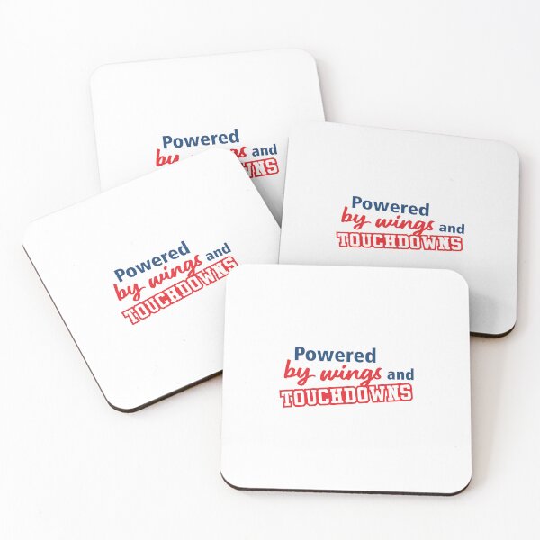 Item preview, Powered by wings and touchdown designed and sold by sabinako.