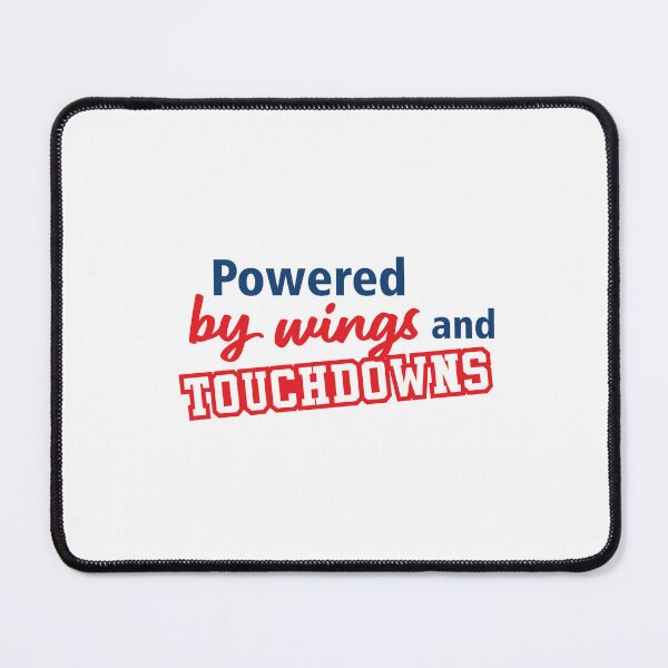 Item preview, Powered by wings and touchdown designed and sold by sabinako.