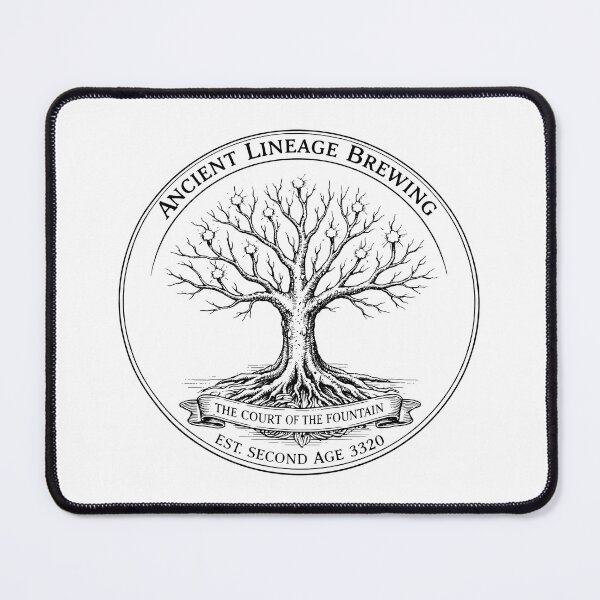 Item preview, Ancient Lineage White Tree Botanical Ale designed and sold by agearb.