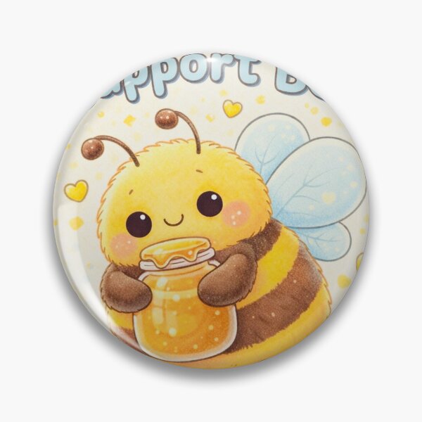 Item preview, Emotional support bee designed and sold by Effyartist.