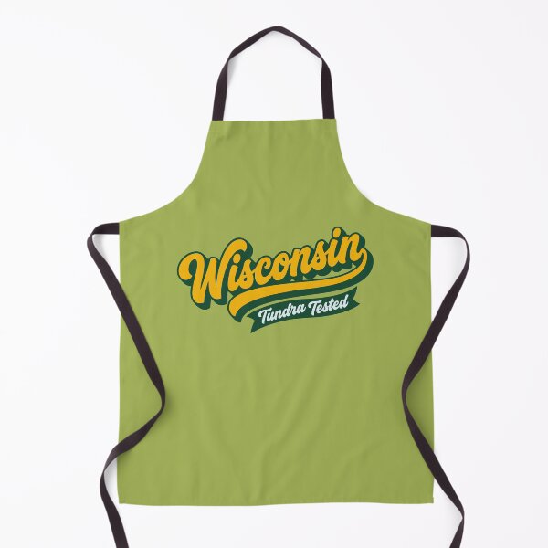 Item preview, Wisconsin Tundra Tested - Vintage Green and Gold designed and sold by Cozy-Old-Pub.