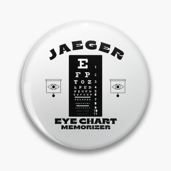 Item preview, Jaeger eye chart memorizer designed and sold by Peerless-Prime.