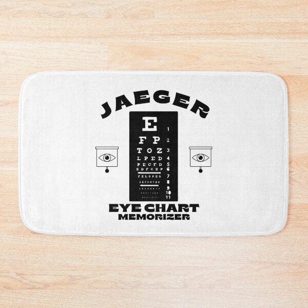 Item preview, Jaeger eye chart memorizer designed and sold by Peerless-Prime.